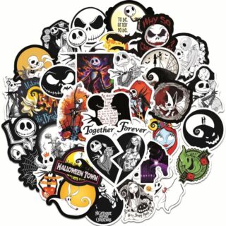 50 Count - Random Japanese Character Vinyl Stickers