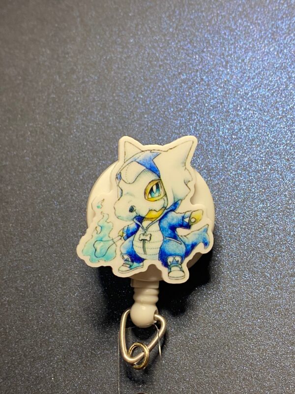 Cartoon characters- alligator clip - badge reel - Image 2