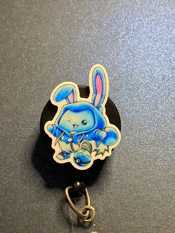 Cartoon characters- alligator clip - badge reel - Image 3