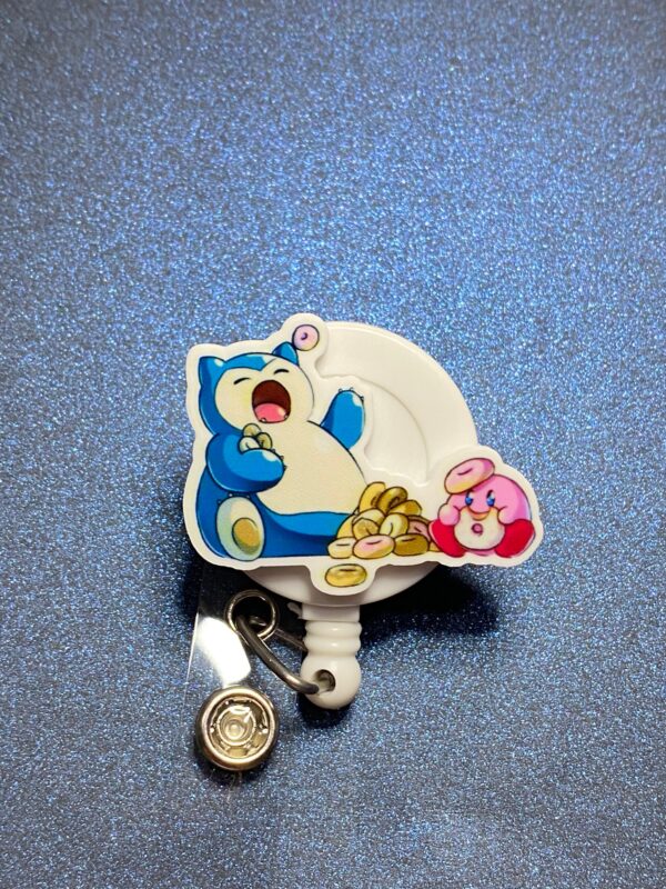 Cartoon characters- alligator clip - badge reel - Image 3