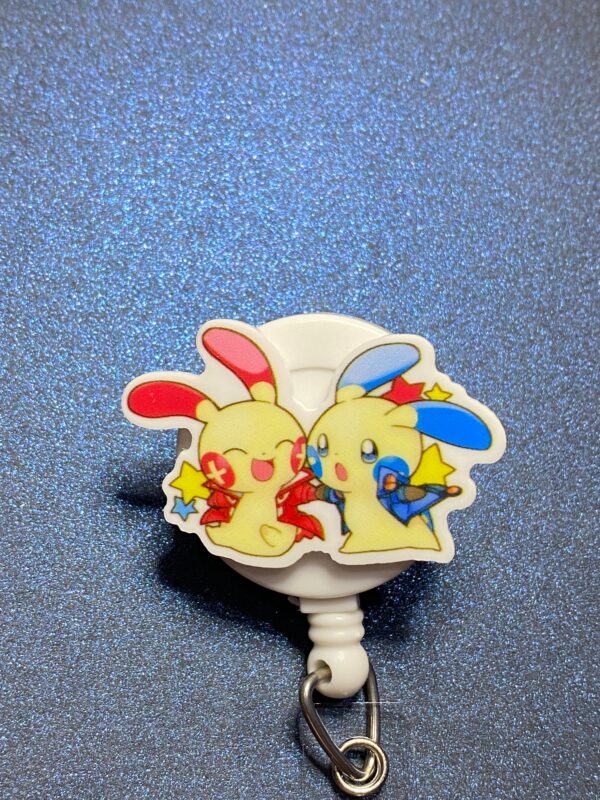 Cartoon characters- alligator clip - badge reel - Image 6