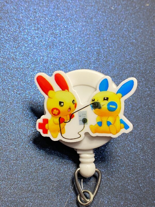 Cartoon characters- alligator clip - badge reel - Image 7
