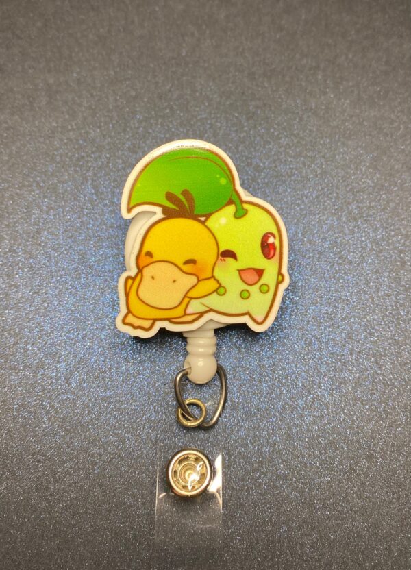 Cartoon characters- alligator clip - badge reel - Image 2