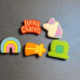 Lucky Charms - 5PC Shoe Charms - Soft PVC