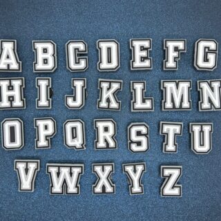 Letters and Number 1PC Soft PVC Shoe Charms