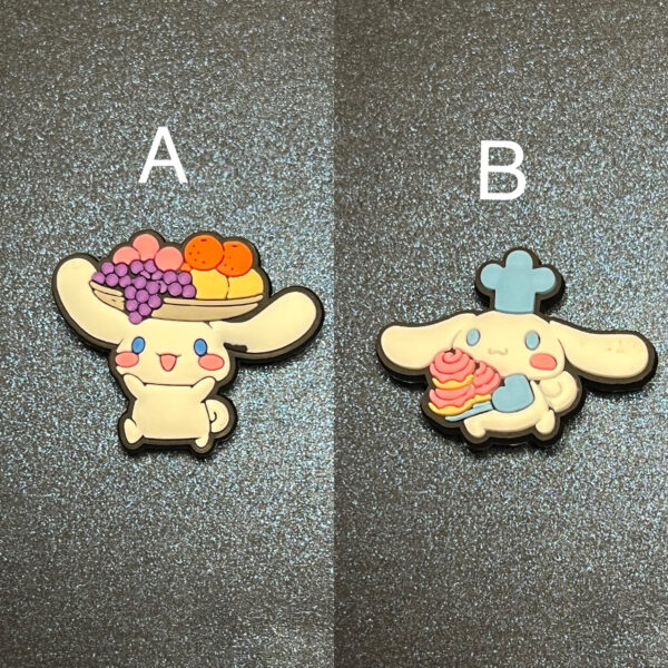 10PC Cinnamoroll Soft PVC Shoe Croc Charms Jibbitz - Image 2