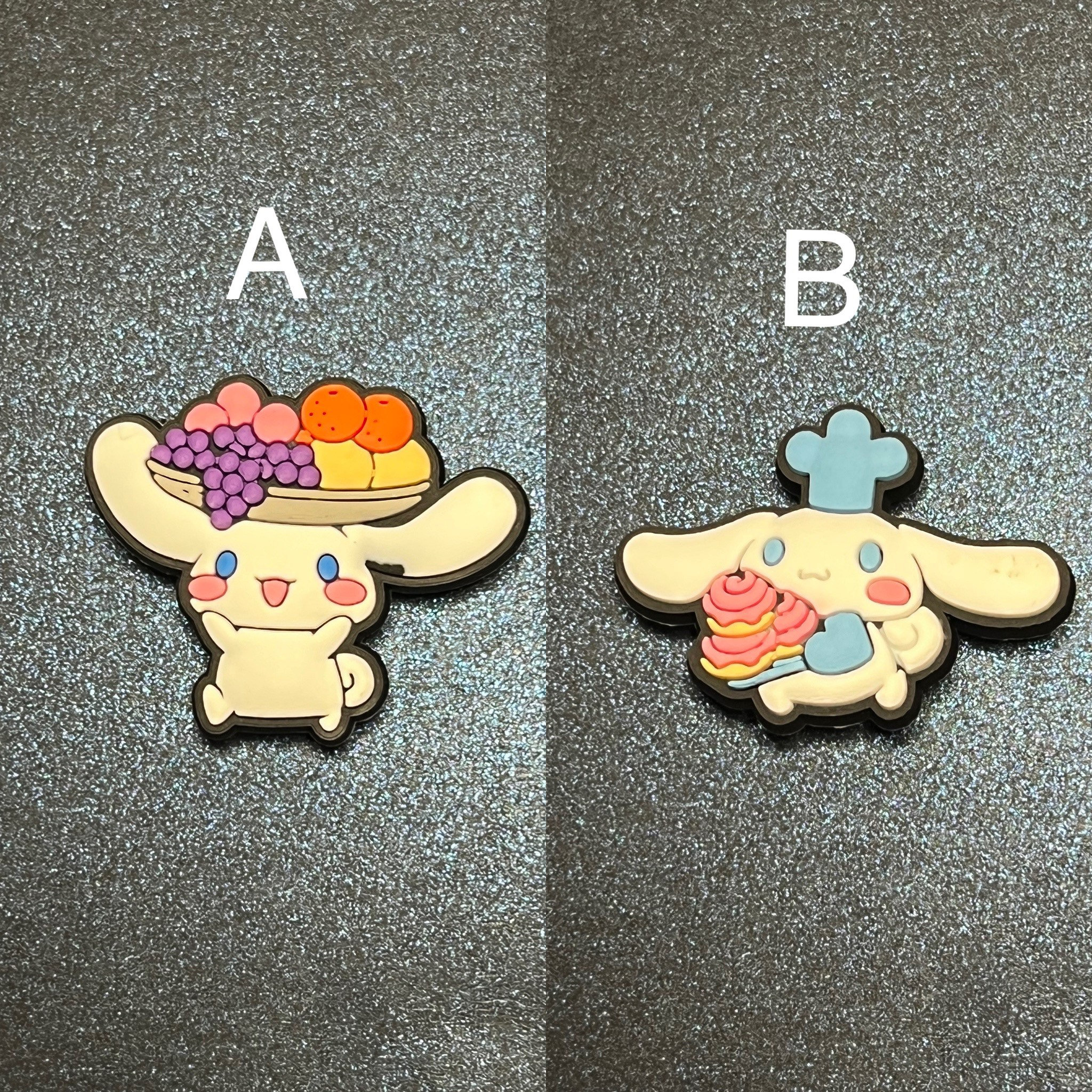 thumbnail image 2 of 10pcs Cute Sanrio Cinnamoroll Shoe Charms For Croc Accessories – Unisex Kids 2 of 6