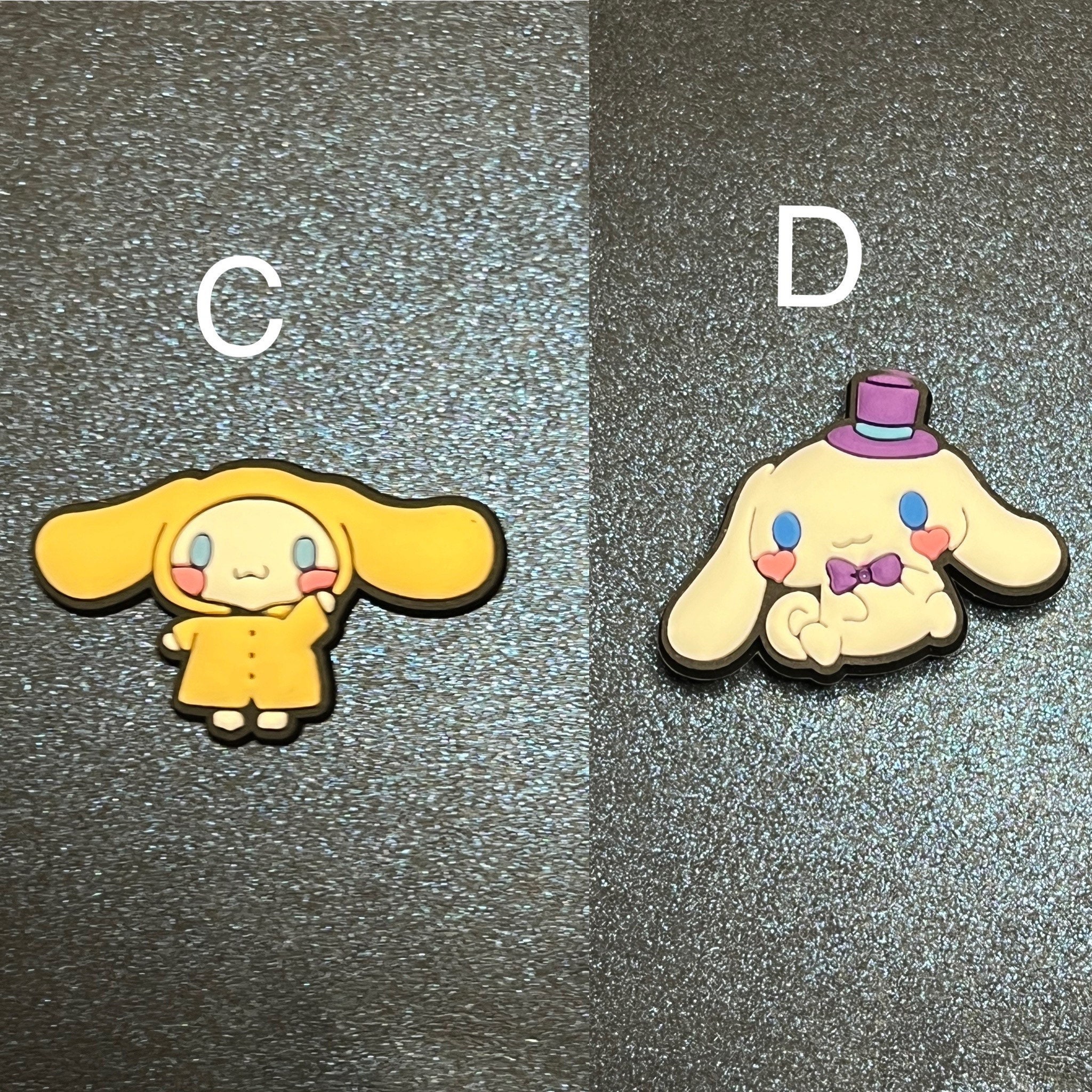 thumbnail image 2 of 10pcs Cute Sanrio Cinnamoroll Shoe Charms For Croc Accessories – Unisex Kids 2 of 6