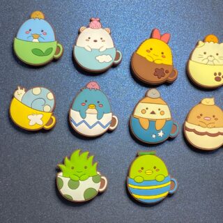 Squishmallows 10PC Soft PVC Shoe Croc Charms