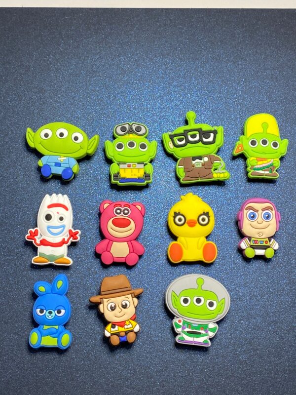 11PC Toy Story Shoe Charms - Soft PVC