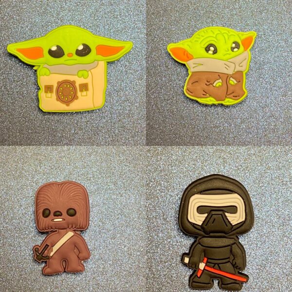 Star Wars 16PC Soft PVC Shoe Croc Charms - Image 2
