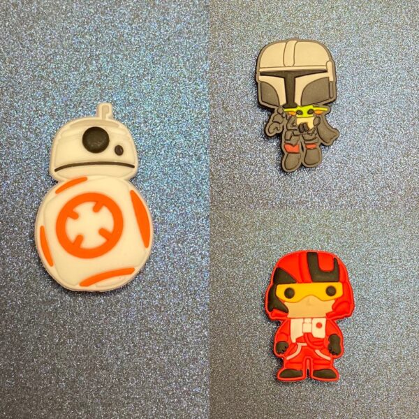 Star Wars 16PC Soft PVC Shoe Croc Charms - Image 4