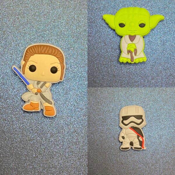 Star Wars 16PC Soft PVC Shoe Croc Charms - Image 6