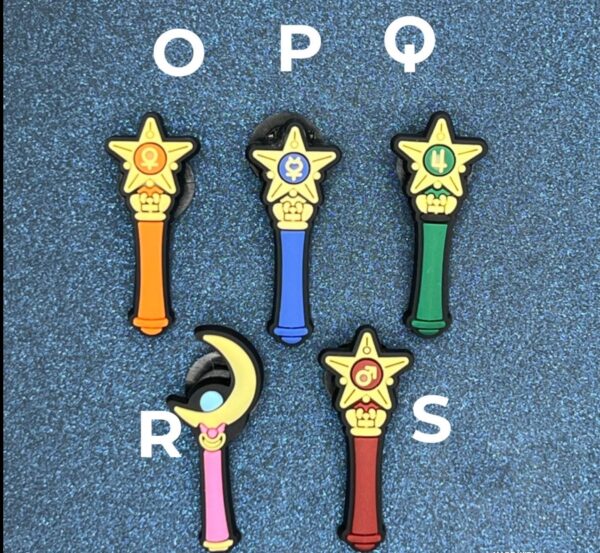 1PC Sailor moon Shoe Charms - Soft PVC - Image 6
