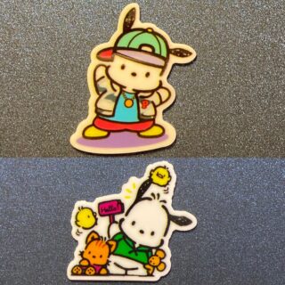 Pochacco 2PC Shoe Charms - RESIN