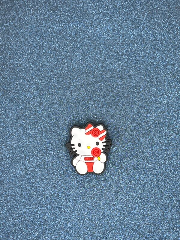 Hello Kitty Lollypop and Zombie 2PC Soft PVC Shoe Croc Charms - Image 3