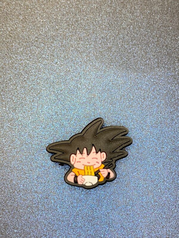 Dragon Ball Goku 2PC Soft PVC Shoe Croc Charms - Image 2