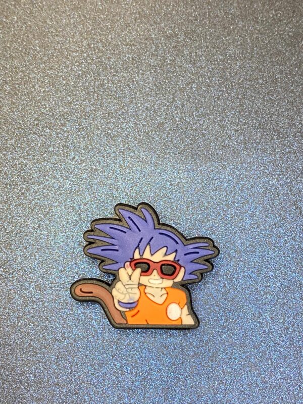 Dragon Ball Goku 2PC Soft PVC Shoe Croc Charms - Image 3