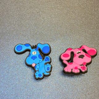 Blues Clues 2PC Soft PVC Shoe Croc Charms