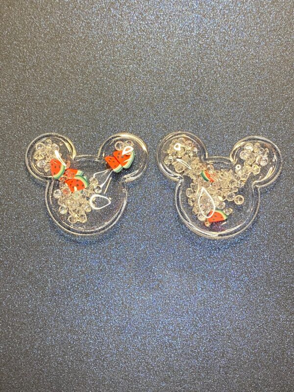 2PC - Transparent Mouse Sequins Shaker