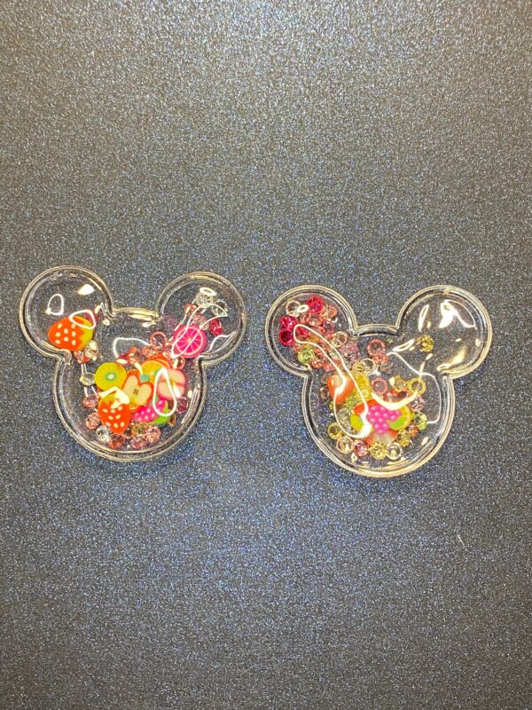 2PC - Transparent Mouse Sequins Shaker