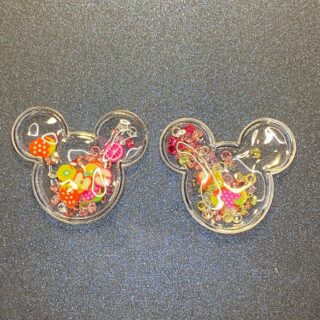 2PC - Transparent Mouse Sequins Shaker