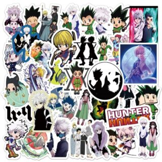 25/50 Count - Hunter x Hunter Anime Character Random Vinyl Stickers