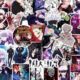25/50/100 Count - Random Jujutsu Kaisen Character Vinyl Stickers