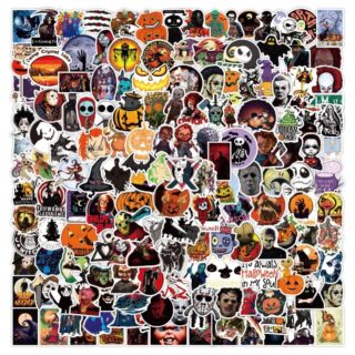 25/50 Count - Random Halloween Inspired Vinyl Stickers