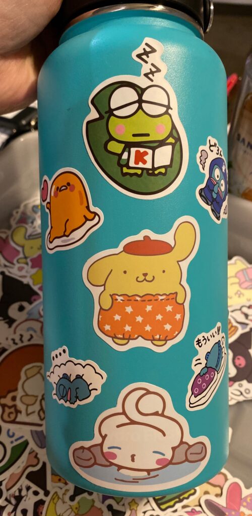 25/50 Count - Cat Neko Random Vinyl Stickers - Image 2