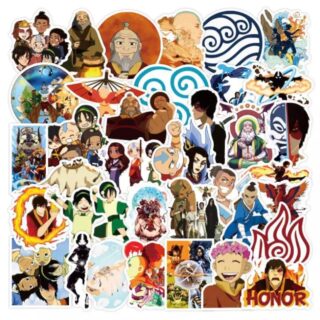 100 Count - Avatar The Last Airbender Random Vinyl Stickers