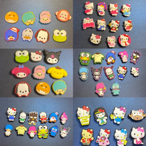 25 RANDOM Hello Kitty Character Shoe Charms - Image 4