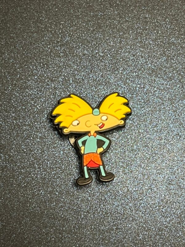 2PC Hey Arnold Soft PVC Shoe Charms - Image 3
