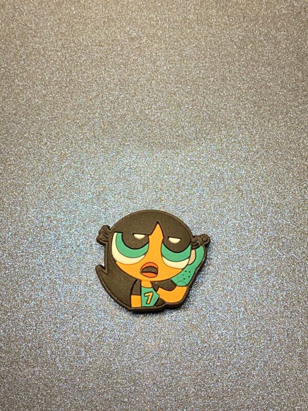 Afro Powerpuff Girls Pack E 3PC Soft PVC Shoe Charms - Image 3