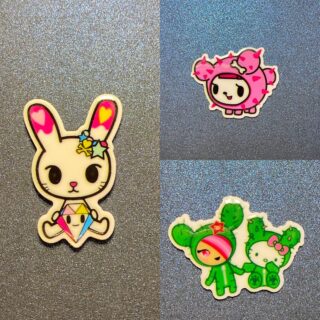 Tokidoki 3PC Shoe Charms - RESIN