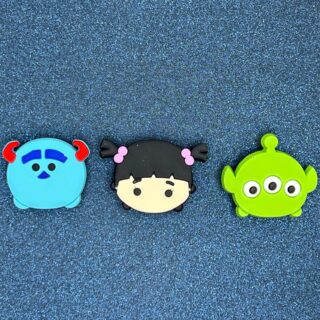 Monsters Inc 3PC Shoe Soft PVC Croc Charms