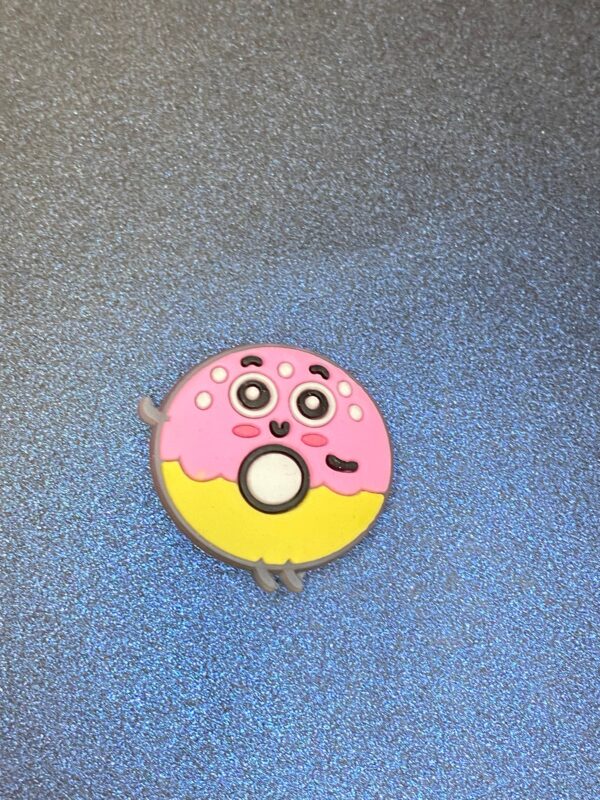 Donut, Boba, Ice Cream 3PC Soft PVC Shoe Croc Charms - Image 3
