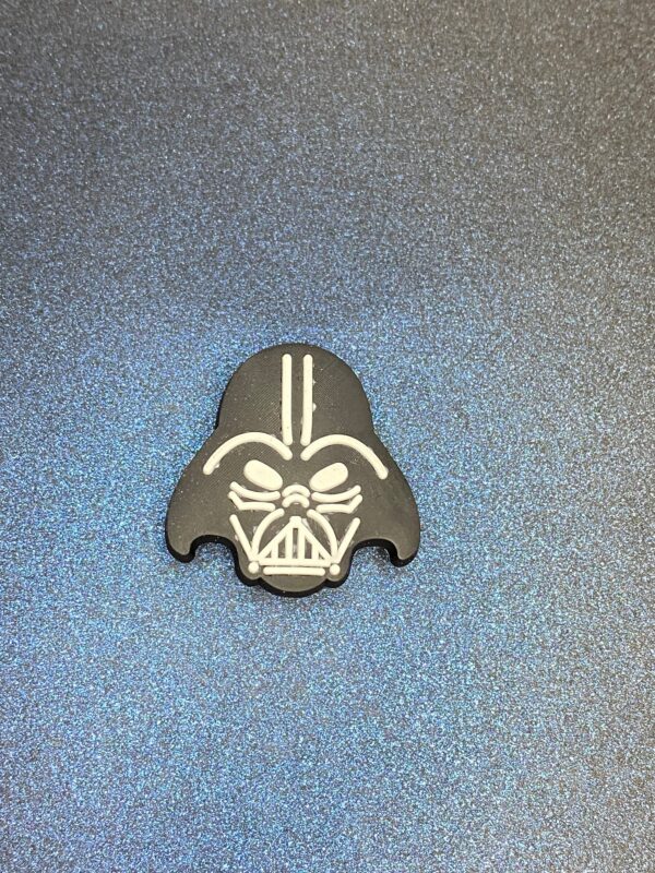 Star Wars Logo, Darth Vader, Storm Trooper 3PC Soft PVC Shoe Croc Charms - Image 2