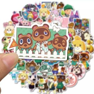 35 Count - Animal Crossing Sticker Random Character Vinyl Stickers