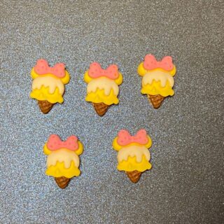 3D Resin - Ice Cream SHOE CHARM