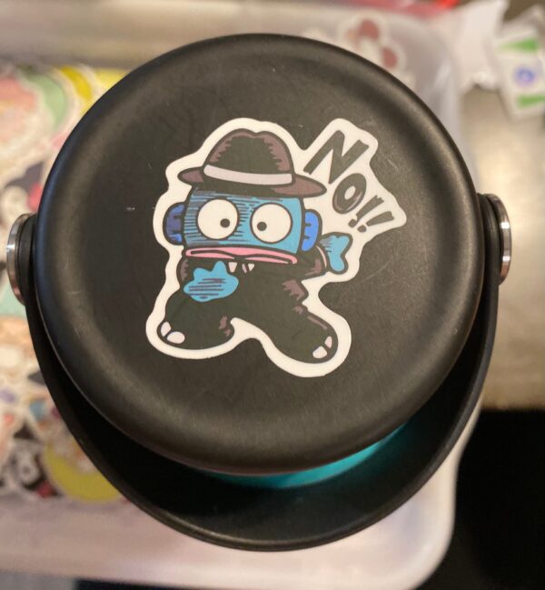 40 Count - Hangyodon Vinyl Stickers - Image 2
