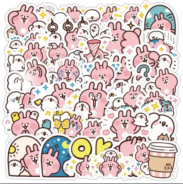 40 Count - Random Japanese Character Vinyl Stickers