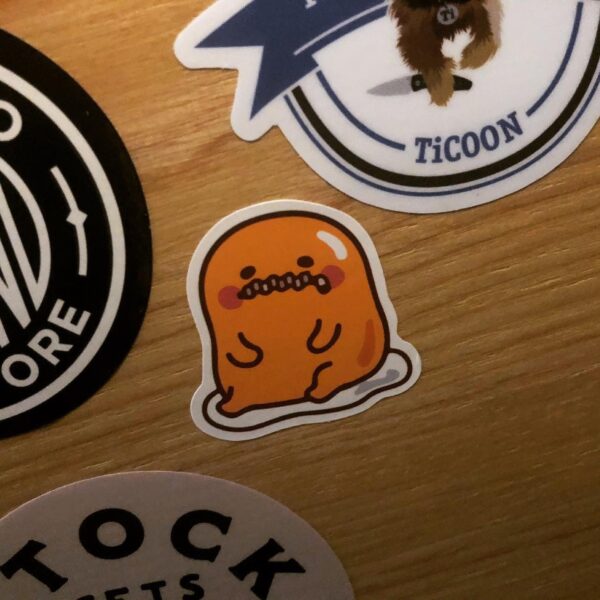 40 Count - Random Japanese Character Vinyl Stickers - Image 4