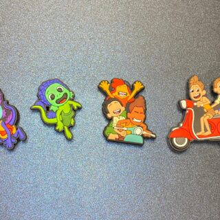 Luca 4PC Soft PVC Shoe Croc Charms (B)