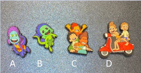 Luca 4PC Soft PVC Shoe Croc Charms (B) - Image 2