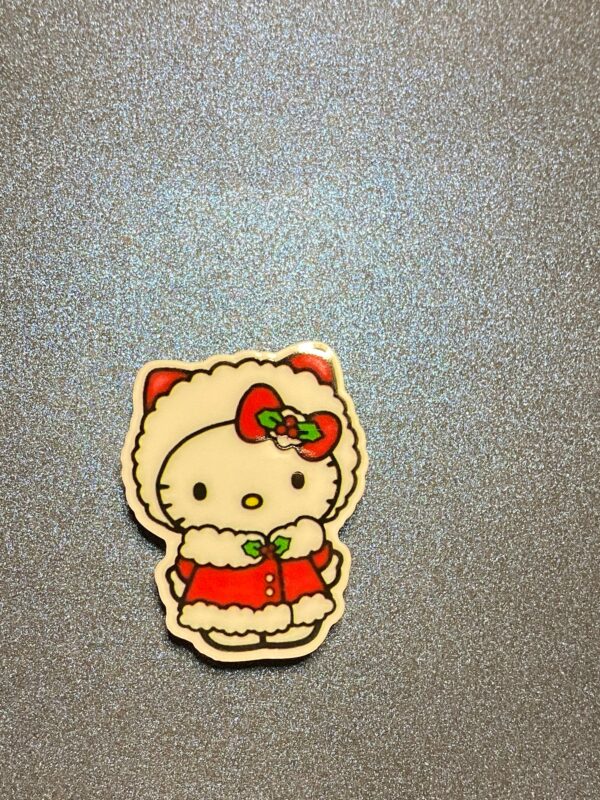 Hello Kitty Christmas Theme 4PC Shoe Charms - RESIN - Image 4