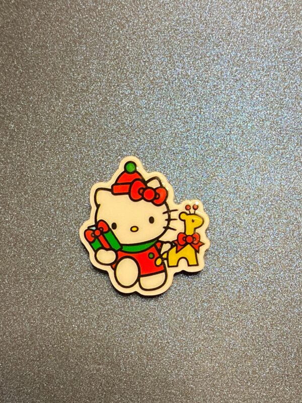 Hello Kitty Christmas Theme 4PC Shoe Charms - RESIN - Image 6