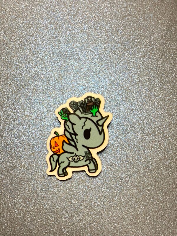 Hello Kitty Tokidoki Halloween Theme 4PC Shoe Charms - RESIN - Image 3