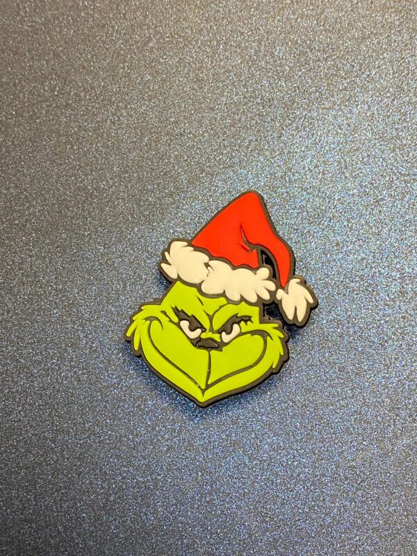 The Grinch 4PC Soft PVC Shoe Croc Charms - Image 2
