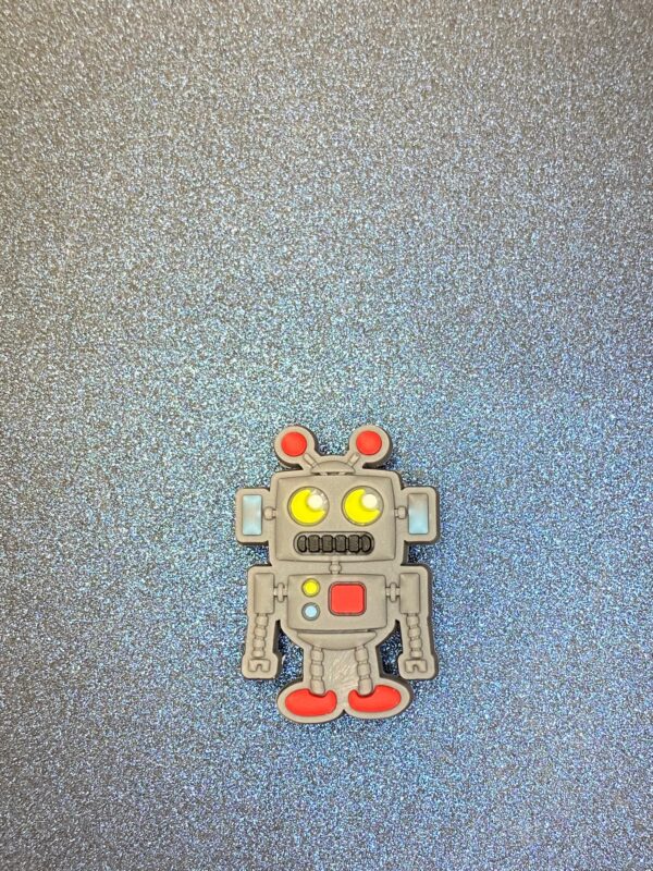 Space and Robot - 4PC Soft PVC Shoe Croc Charms - Image 4